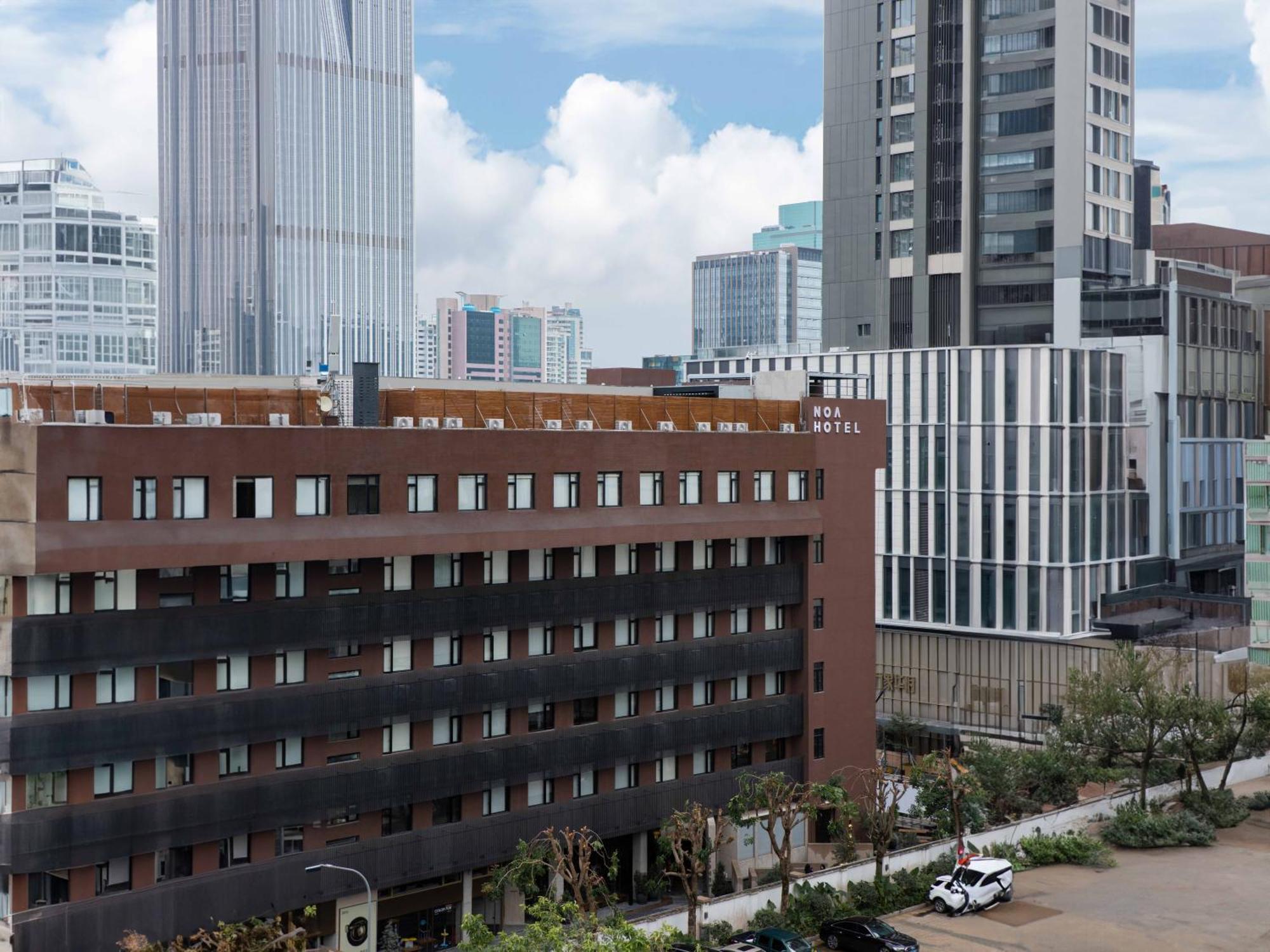 Noa Hotel Shenzhen Luohu Exterior foto